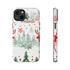 Nordic Christmas Print - Impact Resistant Phone Case iPhone 14 Plus Glossy